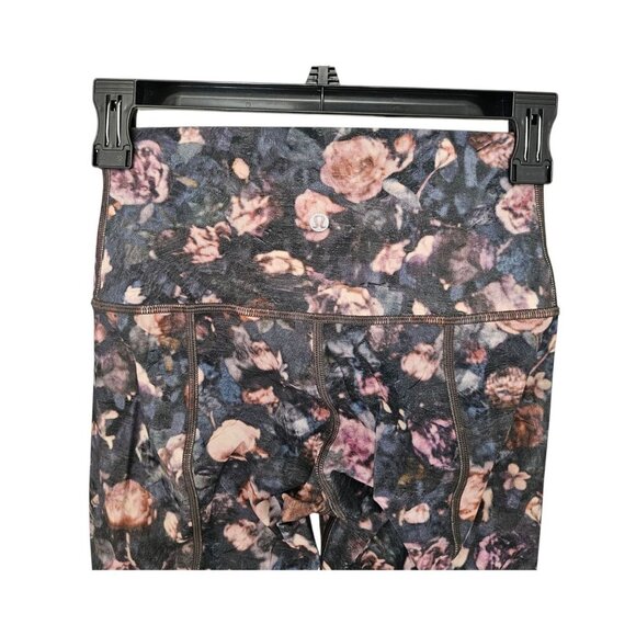 Women's - Lululemon Wunder Under Crop II Floral Leggings - Picture 7 of 8